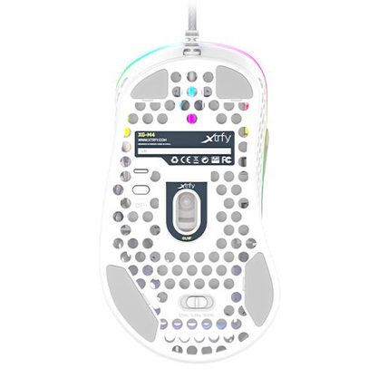 Игровая мышка Xtrfy M4 RGB (белый)