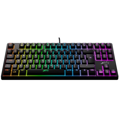 Игровая клавиатура Xtrfy K4 TKL RGB (черный)