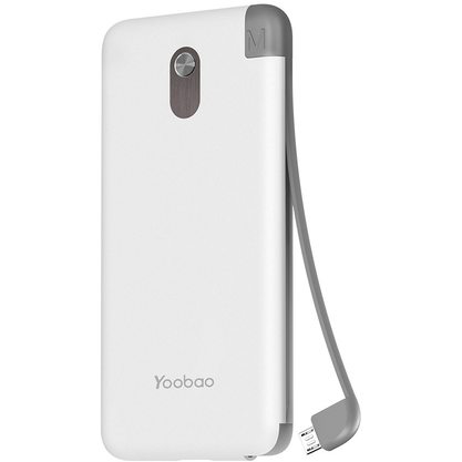 Портативное зарядное устройство (Powerbank) Yoobao S10K microUSB (белый)