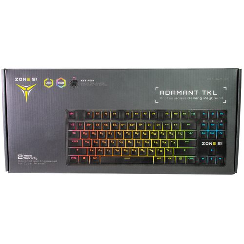 Игровая клавиатура ZONE 51 Adamant TKL