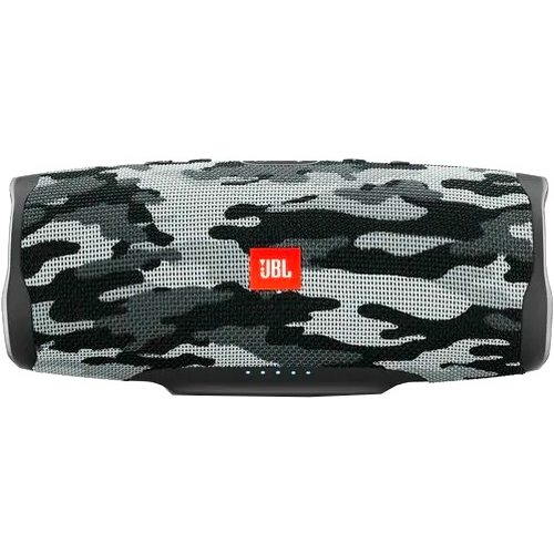 Беспроводная колонка JBL Charge 4 (черно-белый камуфляж)