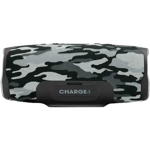 Беспроводная колонка JBL Charge 4 (черно-белый камуфляж)