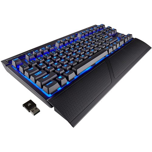 Игровая клавиатура Corsair K63 Wireless Blue Led (Cherry MX Red)