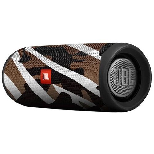 Беспроводная колонка JBL Flip 5 (черно-коричневый камуфляж / black star)