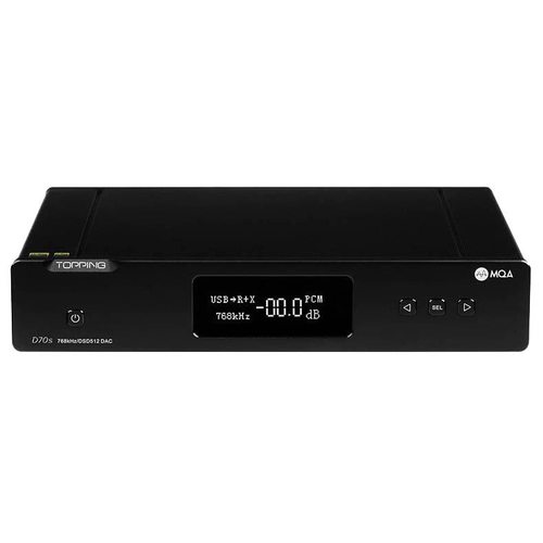 Стационарный усилитель и ЦАП Topping D70s MQA-B