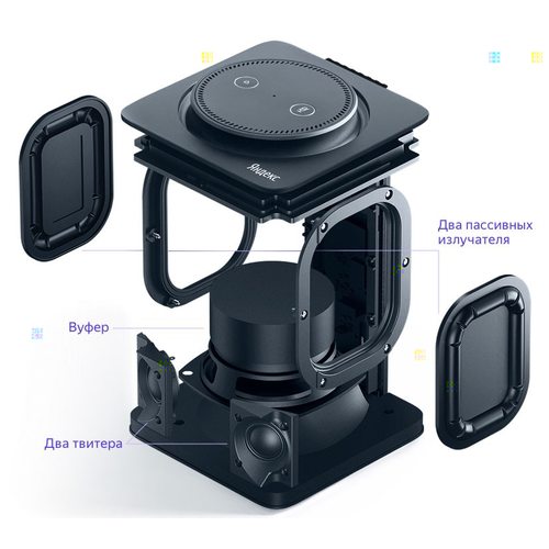 Умная колонка Яндекс Станция Макс YNDX-0008 (красный)