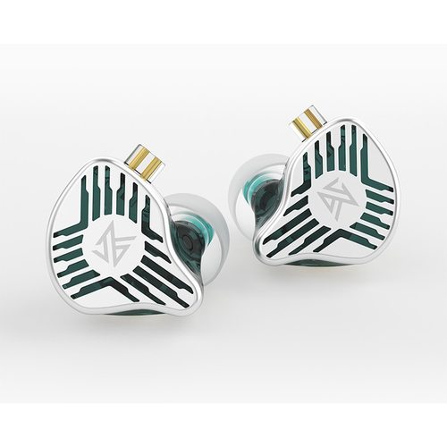 Наушники KZ Acoustics EDS с микрофоном (циан)