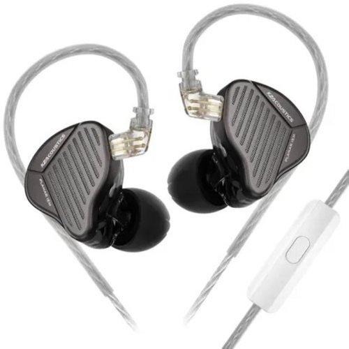 Наушники KZ PR1 Balanced с микрофоном (черный)