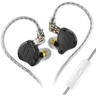 KZ Acoustics ZS10 Pro X с микрофоном (черный)