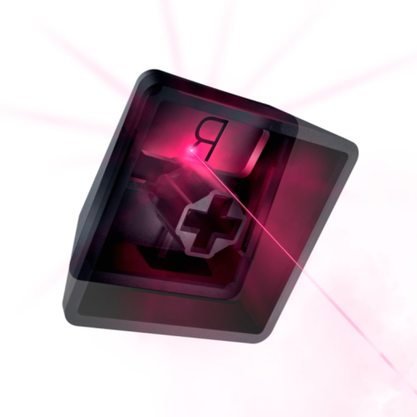 Колпачки на клавиатуру Набор кейкапов Razer Phantom Keycap Upgrade set (черный)