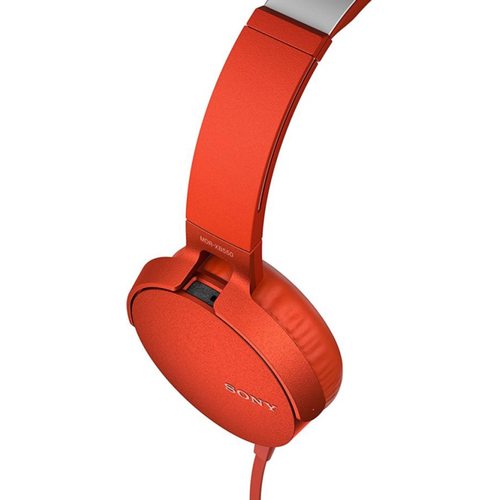 Наушники Sony MDR-XB550AP (красный)