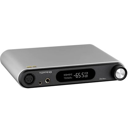 Стационарный усилитель и ЦАП Topping DX7 Pro+ (серебристый)