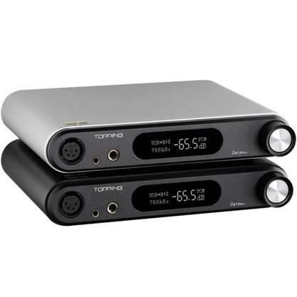 Стационарный усилитель и ЦАП Topping DX7 Pro+ (черный)
