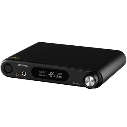 Стационарный усилитель и ЦАП Topping DX7 Pro+ (черный)