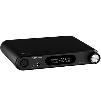 Стационарный усилитель и ЦАП Topping DX7 Pro+ (черный)