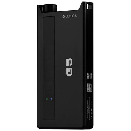 Портативный усилитель и ЦАП Topping G5 (черный)