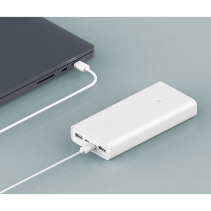 Портативное зарядное устройство (Powerbank) Xiaomi Mi Power Bank 3 (22.5W) 20000 mAh (белый)