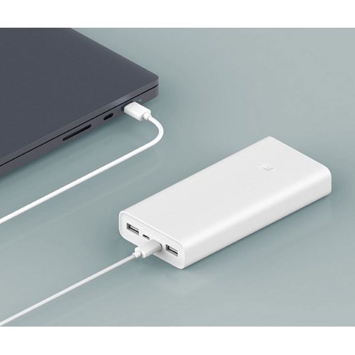 Портативное зарядное устройство (Powerbank) Xiaomi Mi Power Bank 3 (22.5W) 20000 mAh (белый)