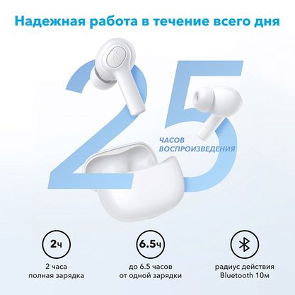 Беспроводные наушники Anker Soundcore Life Note i (R100) (белый)