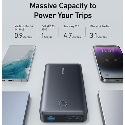 Портативное зарядное устройство (Powerbank) Anker 537 Powerbank (PowerCore 24K 65W) A1379