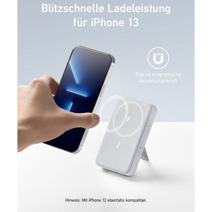 Портативное зарядное устройство (Powerbank) Anker 633 Magnetic Battery (А1641) белый