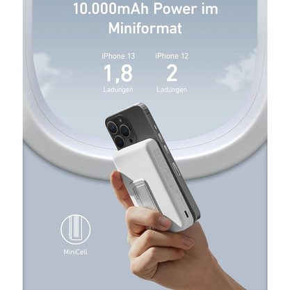 Портативное зарядное устройство (Powerbank) Anker 633 Magnetic Battery (А1641) белый