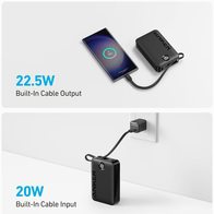 Anker A1647 20000mAh 22.5W with Built-In (черный)