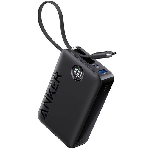 Портативное зарядное устройство (Powerbank) Anker A1647 20000mAh 22.5W with Built-In (черный)