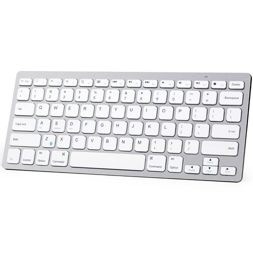 Клавиатура офисная Anker Bluetooth Ultra-Slim Keyboard (серебристый)