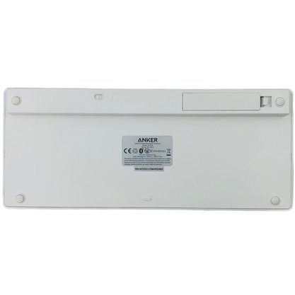 Клавиатура офисная Anker Bluetooth Ultra-Slim Keyboard (серебристый)