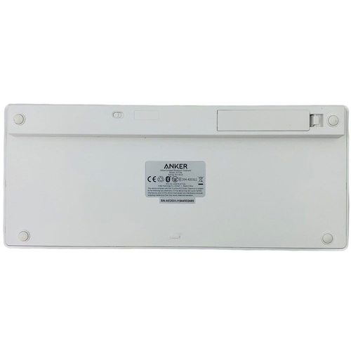 Клавиатура офисная Anker Bluetooth Ultra-Slim Keyboard (серебристый)