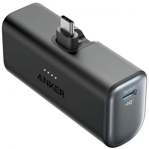 Портативное зарядное устройство (Powerbank) Anker Nano Power Bank 1653 (22.5W, Built-In USB-C Connector) (черный)
