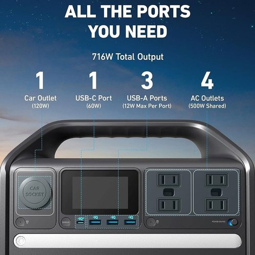 Портативная электростанция Anker PowerHouse 535