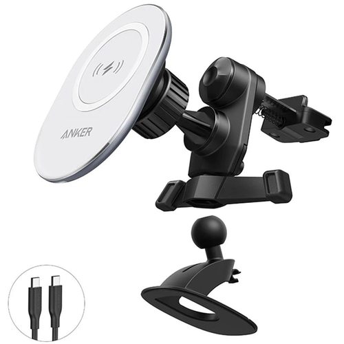 Зарядное устройство Anker PowerWave Magnetic Car Charging Mount (A2931) белый