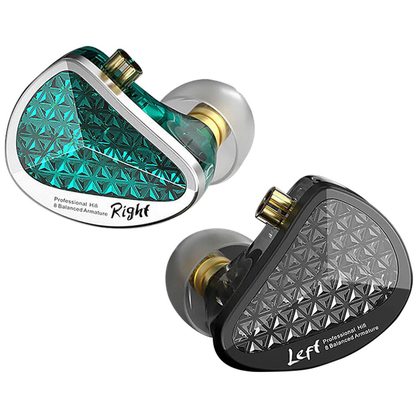 Наушники KZ Acoustics AS16 Pro с микрофоном (циан)