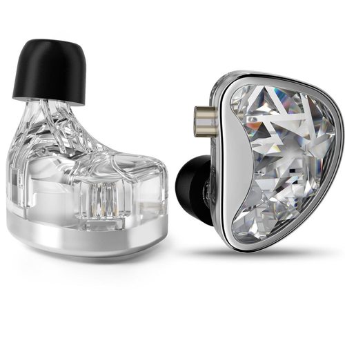 Наушники KZ AS24 (no switches) с микрофоном (серебристы)