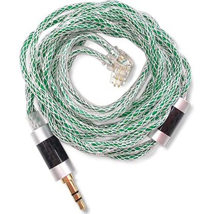 Кабель KZ Acoustics Bold Double Silver-Plated Composite Braided 2Pin 0.75 mm