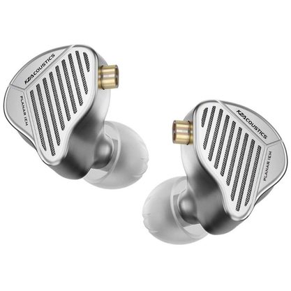 Наушники KZ PR1 Hi-Fi с микрофоном (серебристый)