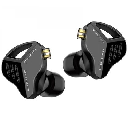 Наушники KZ Acoustics ZVX с микрофоном (черный)