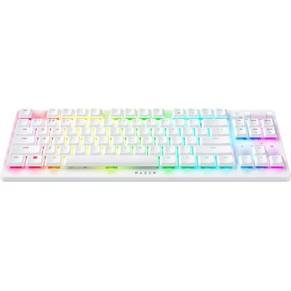 Игровая клавиатура Razer DeathStalker V2 Pro Wireless TKL (red linear) белый