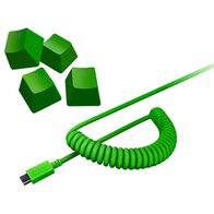 Набор кейкапов Razer PBT Keycap + Coiled set (зелёный)
