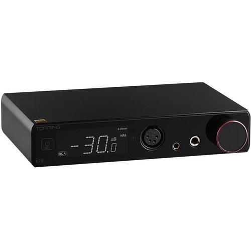 Стационарный усилитель и ЦАП Topping L70 (черный)