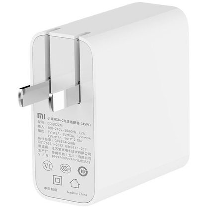 Зарядное устройство Xiaomi MI 45W USB Type-C Power Adapter