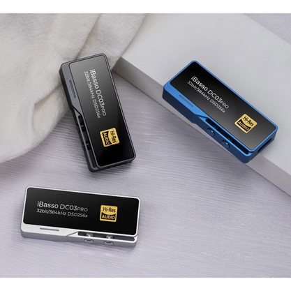 Портативный усилитель и ЦАП iBasso DC03 Pro (синий)