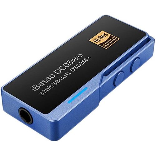 Портативный усилитель и ЦАП iBasso DC03 Pro (синий)