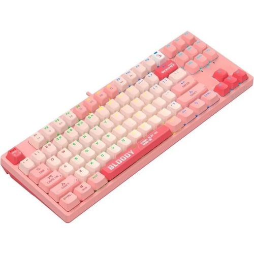 Игровая клавиатура A4Tech Bloody S87 Energy (розовый)
