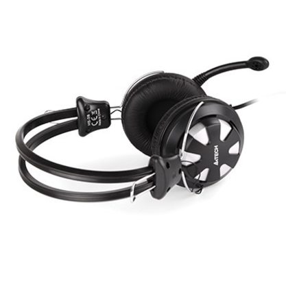 Игровые наушники A4Tech HS-28 (серебро/черный)