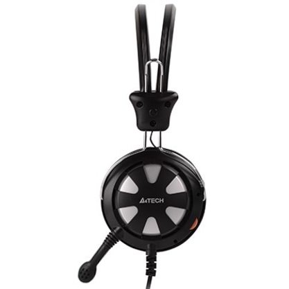 Игровые наушники A4Tech HS-28 (серебро/черный)