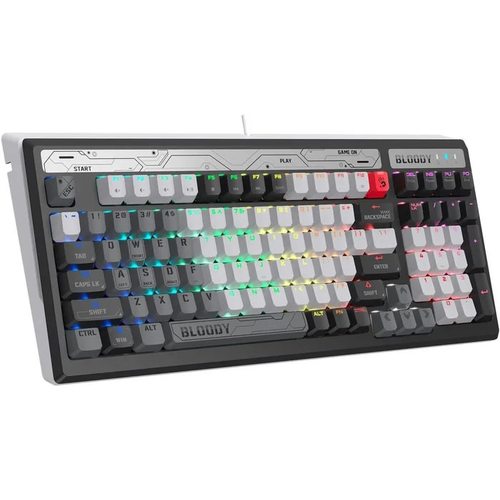 Игровая клавиатура A4Tech Bloody B950 (серый/черный)