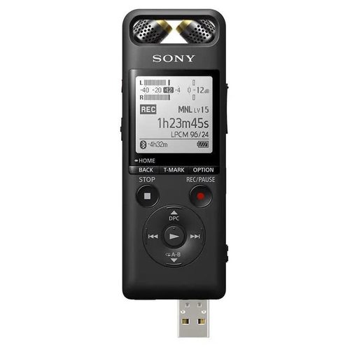 Диктофон Sony PCM-A10 16 Гб BT microSD (черный)